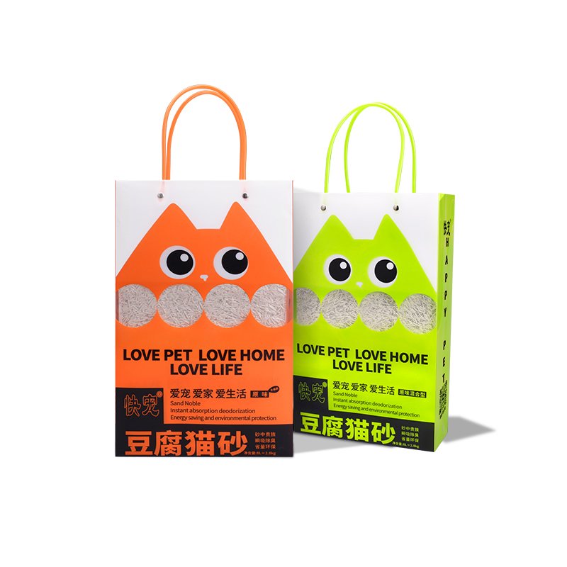 Tofu cat litter gift set