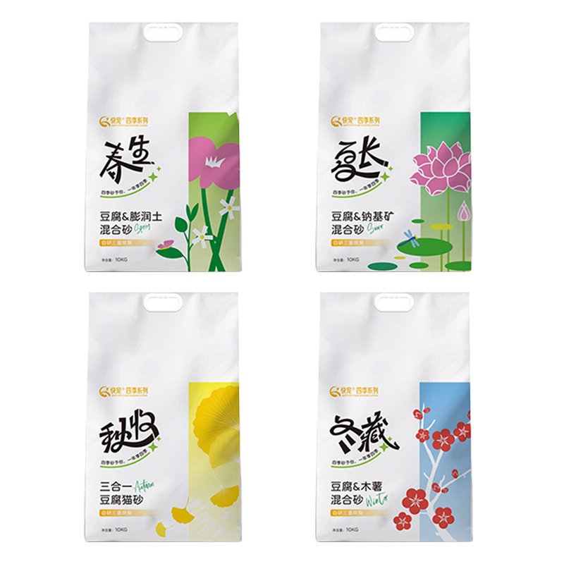 KuaiChong Four Seasons Cat Litter | Tofu, Tapioca, Bentonite